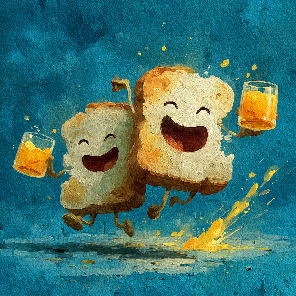 mymars_ai_art_dancing_toast_--stylize_500_--v_7_d3052d50-f4b7-4aba-ab99-af637add162b_3.png