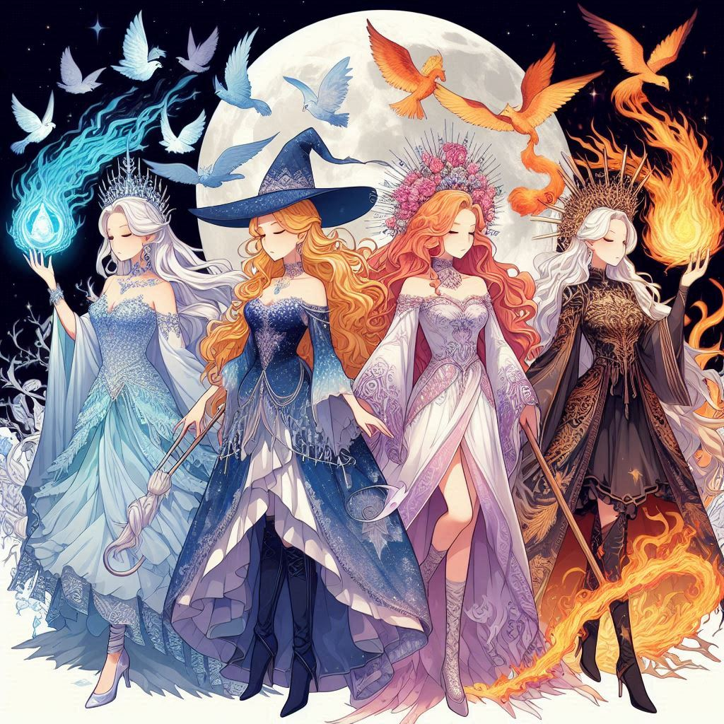 얼음공주, 구미호, 마녀, 불의 화신.png