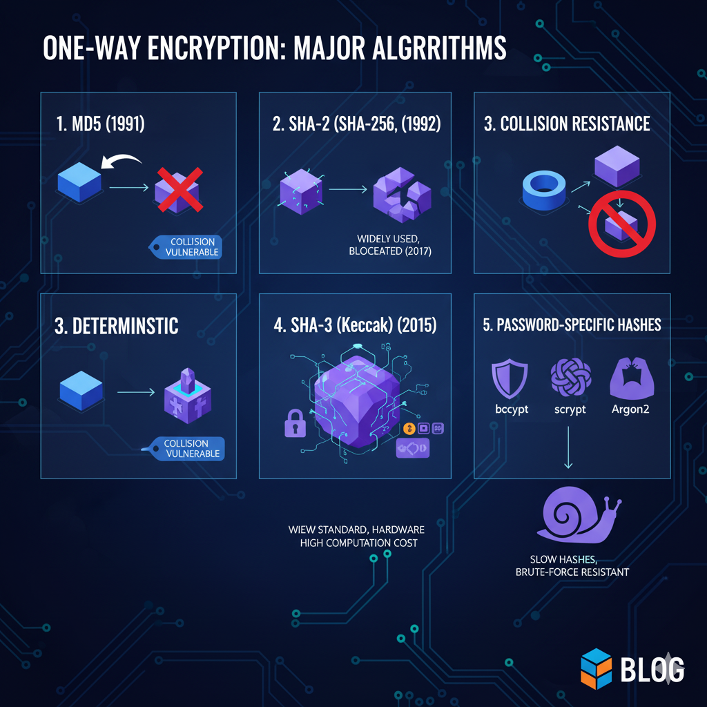 16화 [16] 암호화 방식 (1) - 단방향 암호화(해시)