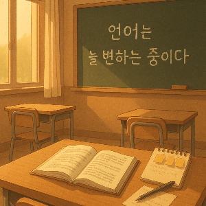 따뜻한 햇빛 속 언어 교실.png