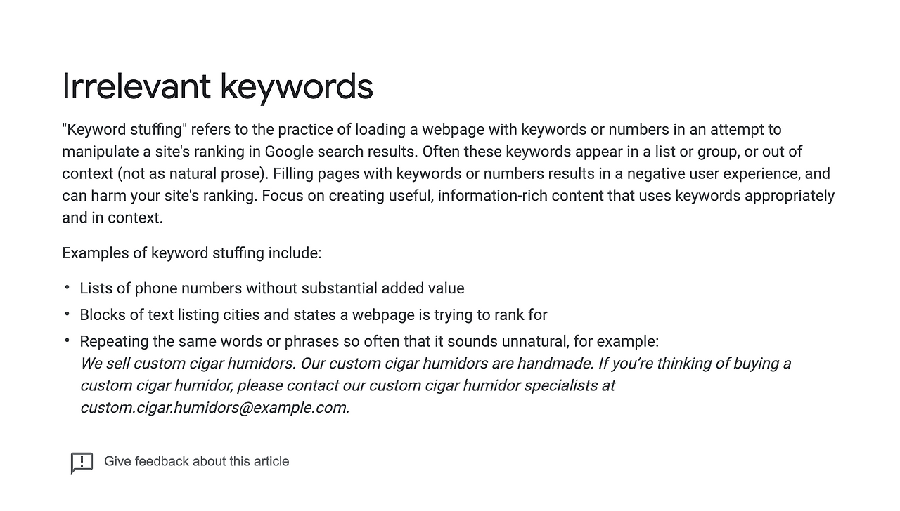 구글 seo 알고리즘 - 키워드의 부자연스러운 사용.png