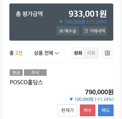 스크린샷 2024-04-13_잔고 현황_마이너스 11퍼센트.png