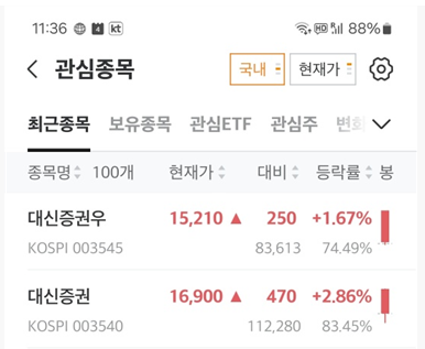 2024.03.04일 월요일 연습계좌 현황.png