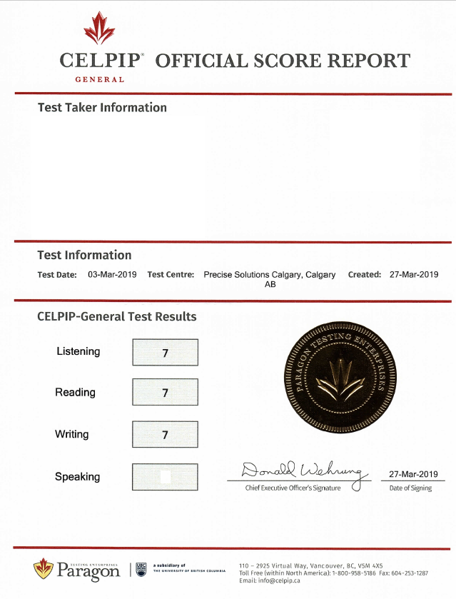 CELPIP TEST RESULT.png