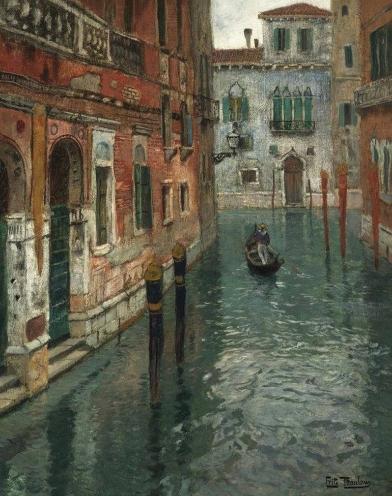 Frits Thaulow, View of Venice, 1895, Oil painting.png