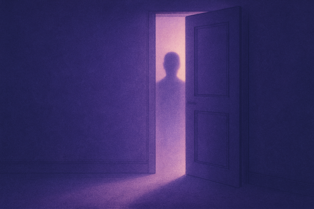 문틈 뒤에 흐릿한 그림자.png