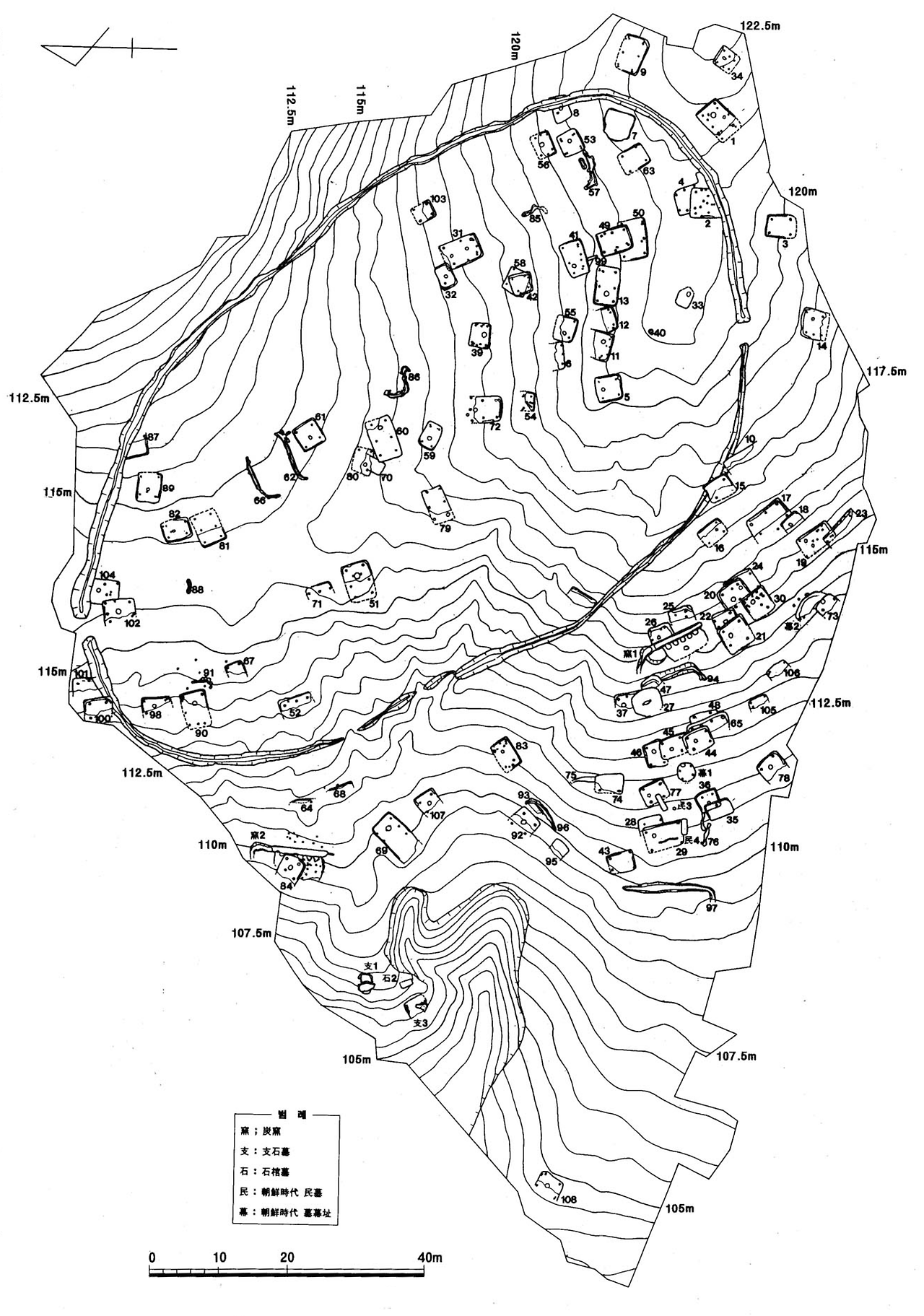 울산 검단리유적 유구분포도.png