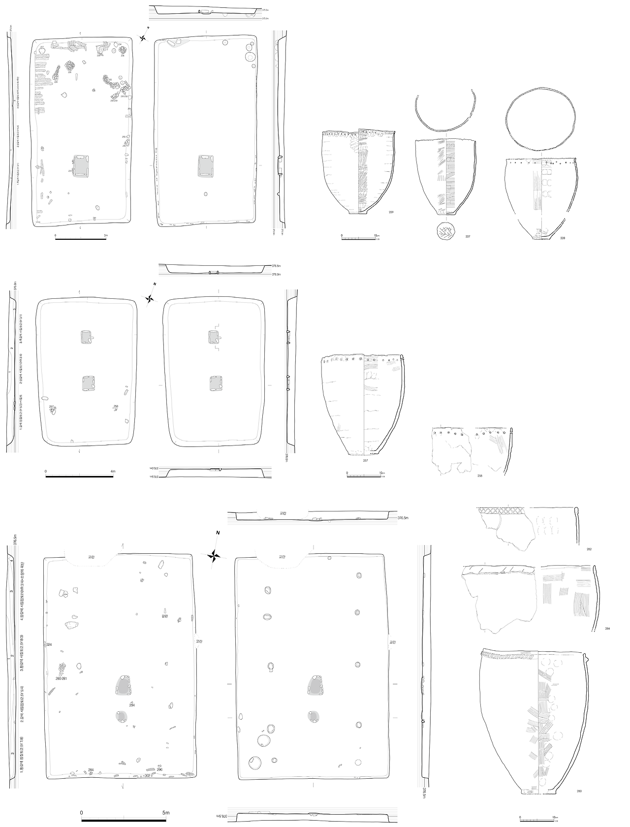 조기 전반 주거지와 지표유물 브런치.png