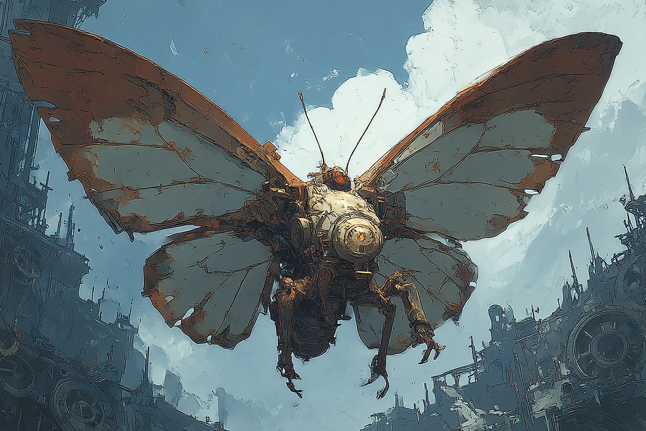 vivid_wave_Close-up_shot_a_large_mechanical_butterfly_with_in_0f0c7d45-ecdd-412e-9e7d-a79bf0b253e1_1.png