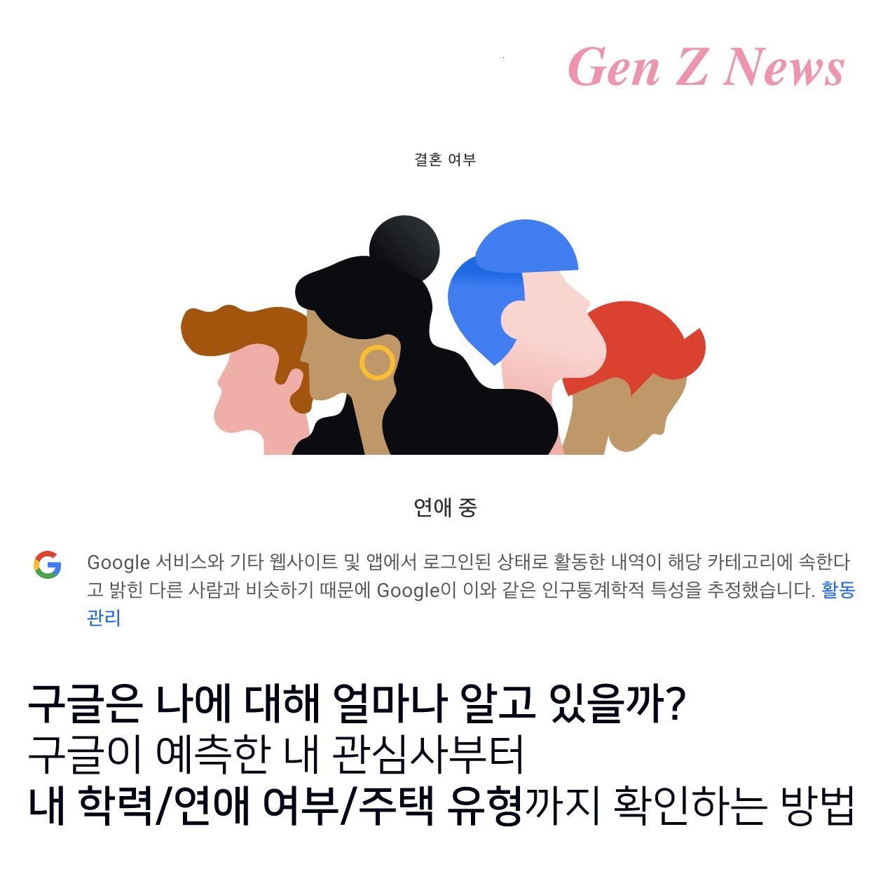 구글은 나에 대해 얼마나 알고 있을까