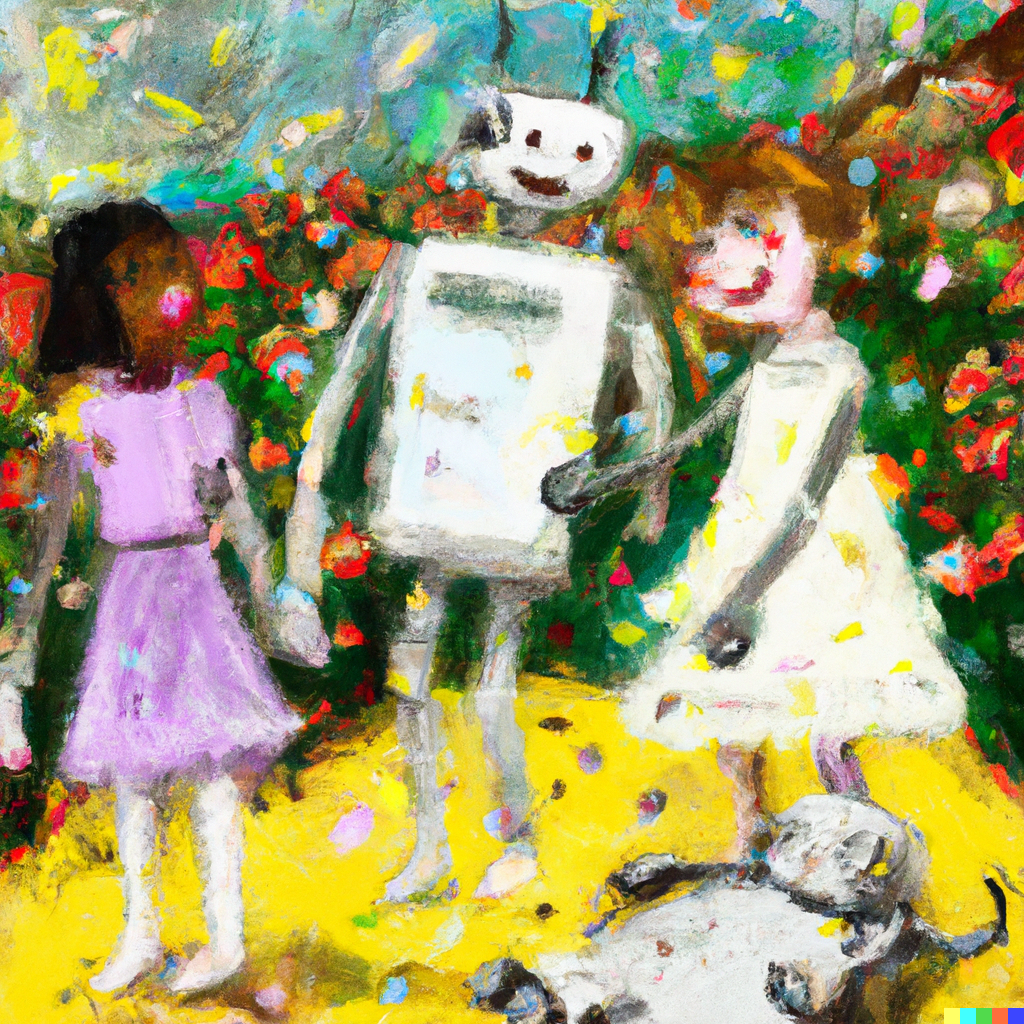 DALL·E 2023-02-08 11.25.20 - Monet Style. Frinds with Robot.png