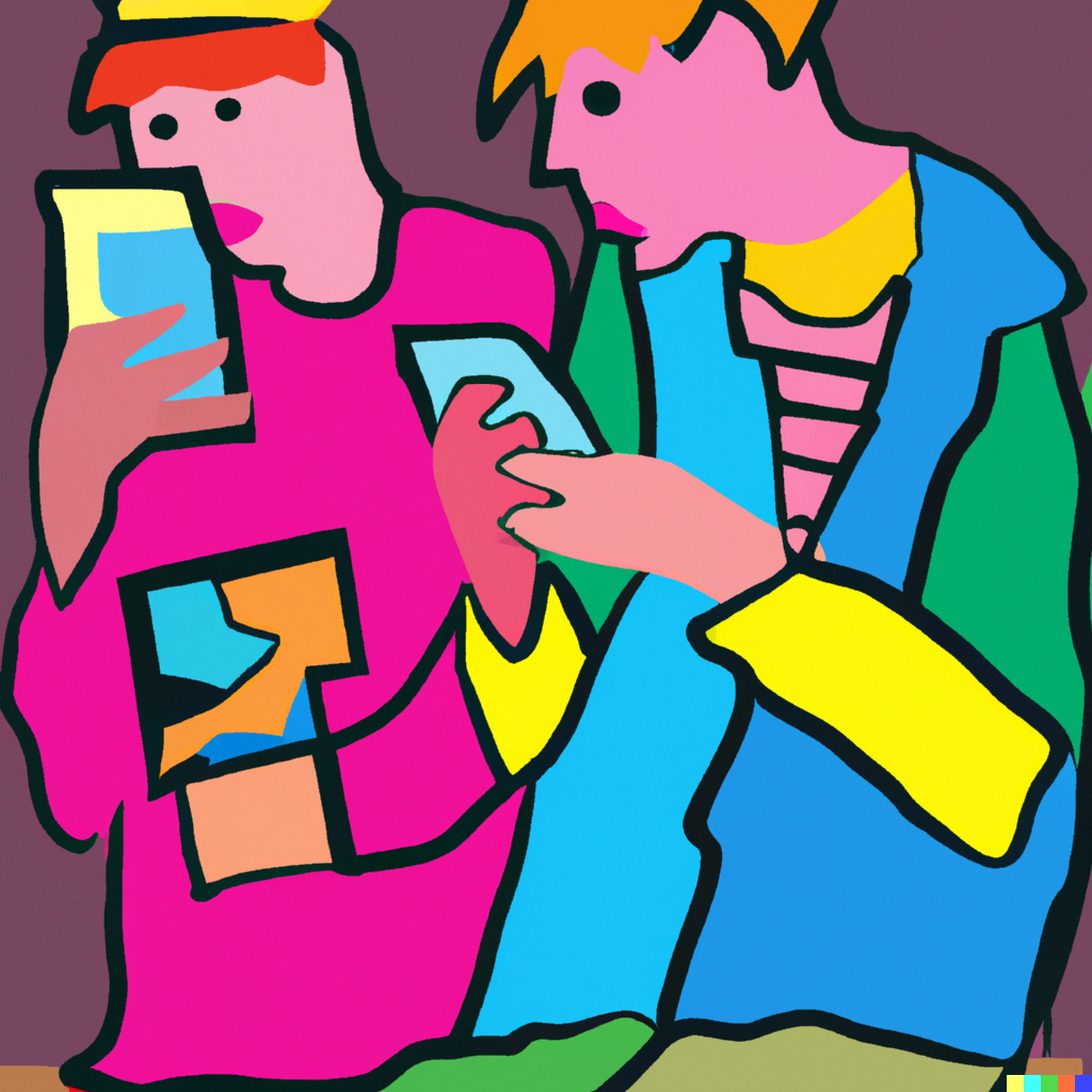 DALL·E 2023-02-08 11.14.29 - Matisse Style. school kids with iphone.png