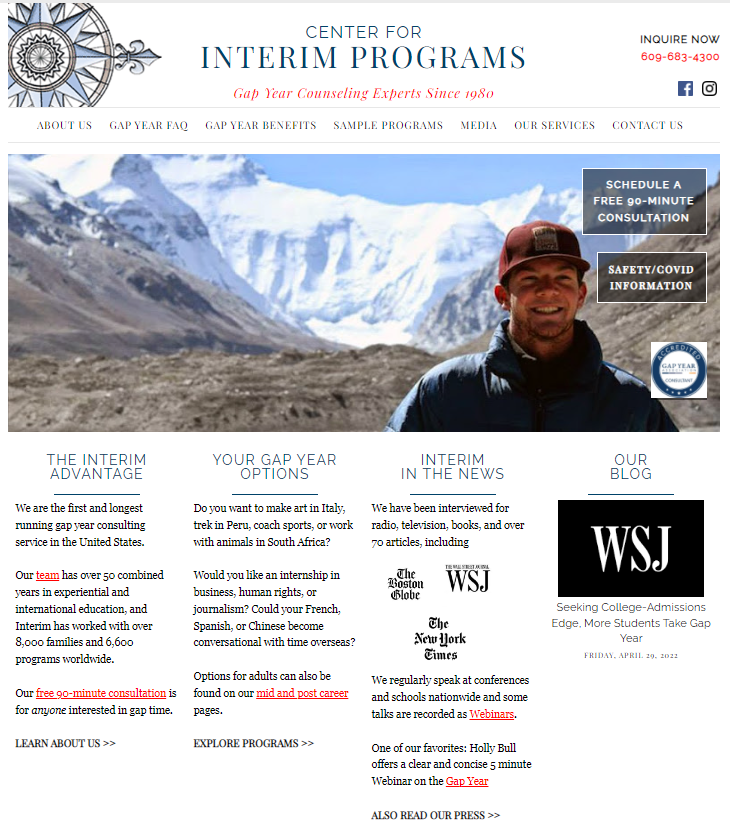 center for interim program 홈페이지.png