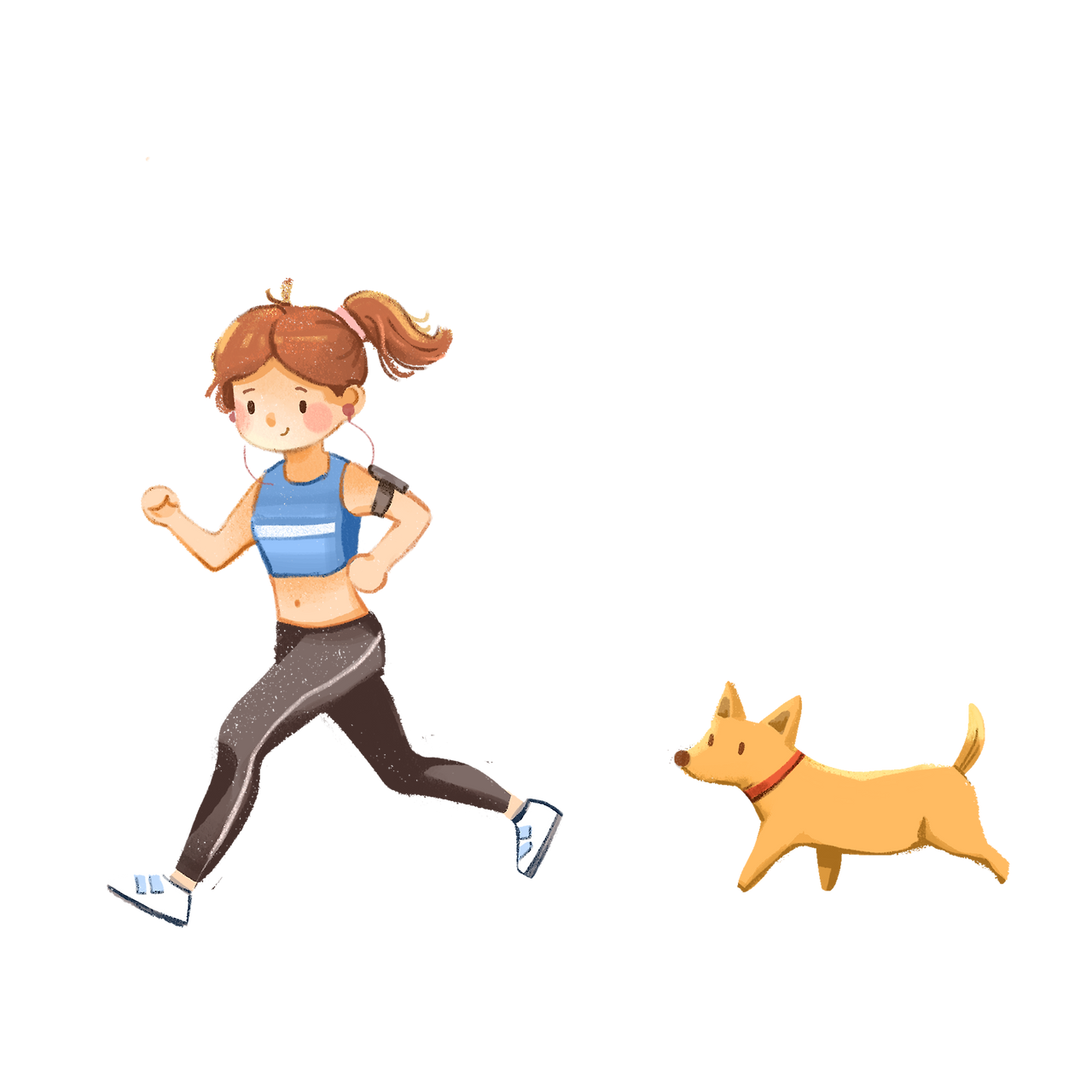 —Pngtree—cartoon hyena girl download_4471922.png