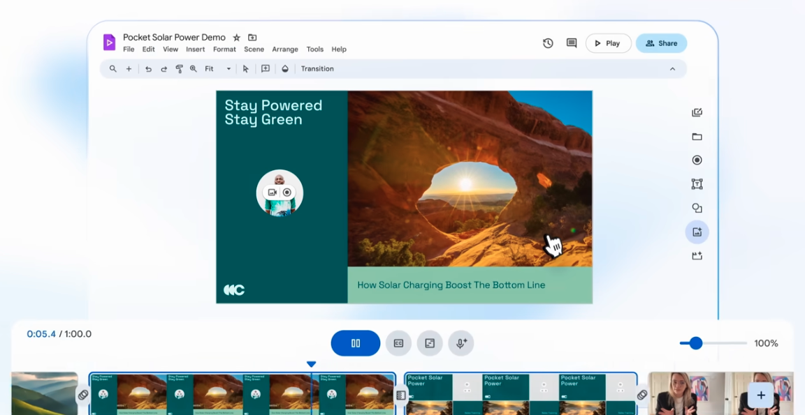 슬라이드처럼 영상을 편집할 수 있는 Google Vids.png