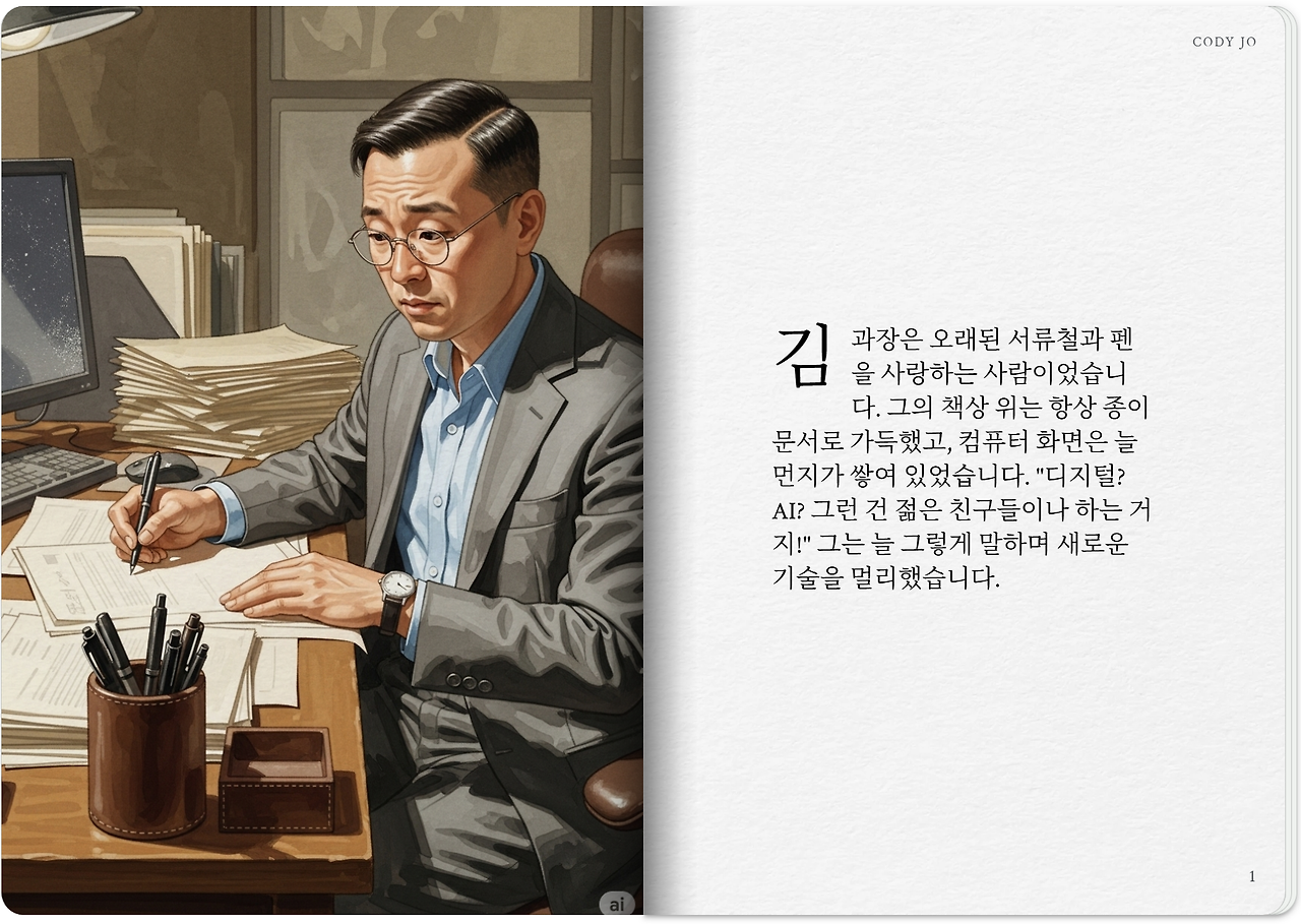 구글 스토리북 - 김과장의 후회1.png