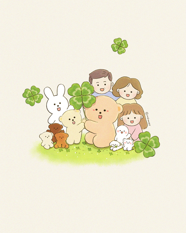 끄곰이_네잎클로버(단체샷)_중앙정렬(인스타업로드용)_사이즈조절.png