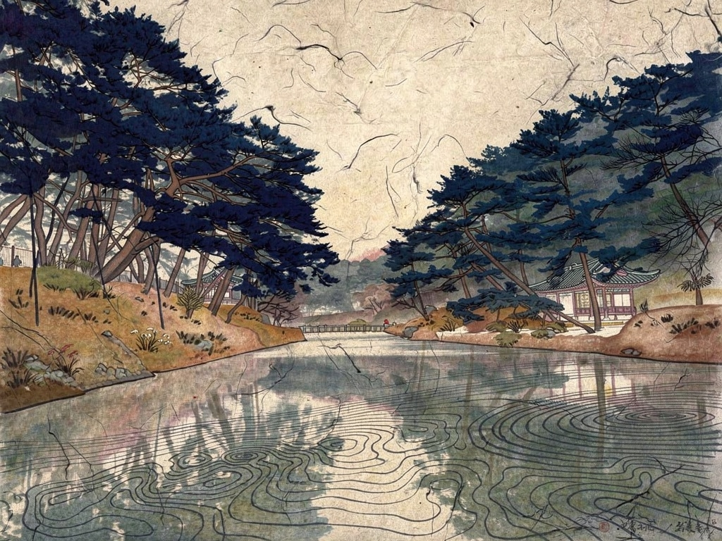 영주 소수서원 죽계원림 - 경렴정 죽계 취한대 풍광(손디).png