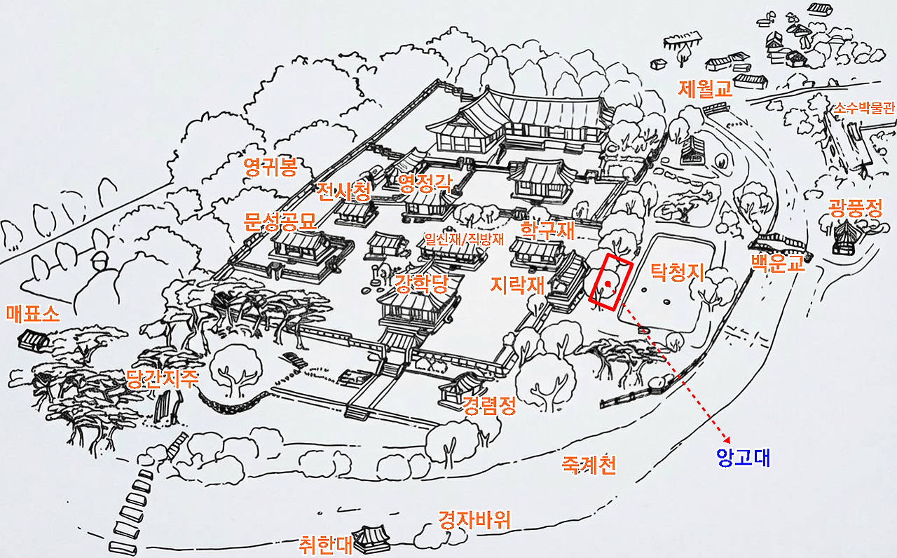 영주 소수서원 죽계원림 - 배치도 표시(재작성-라벨장착완료).png