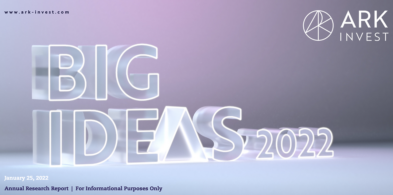 ARK BIG IDEA 2022 (1) - AI의 미래