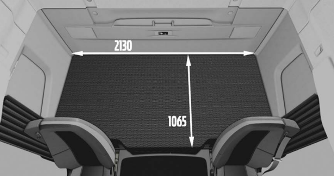 [사진2] 볼보FH 글로브트로터 XXL캡 출시_새롭게 설계되어 기존 대비 확장된 침대.png