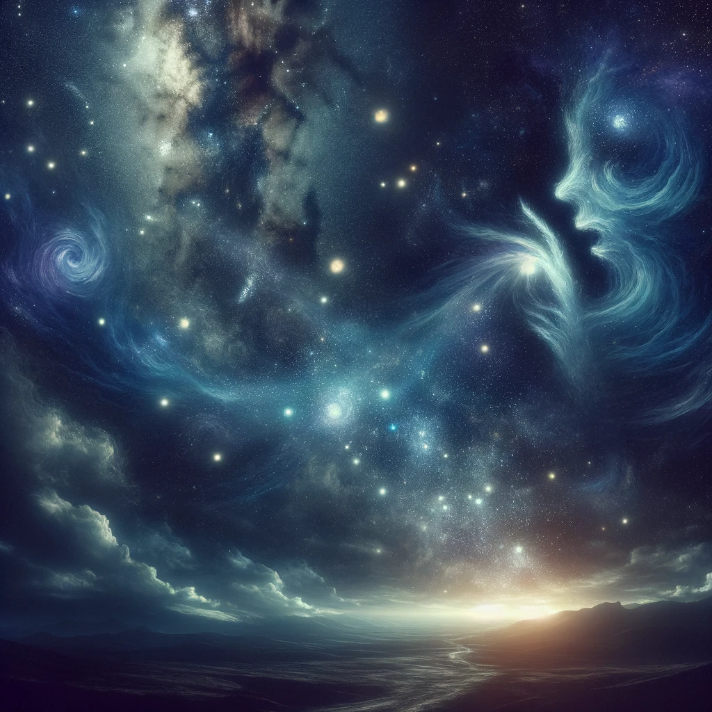 DALL·E 2023-12-20 01.52.52 - A mystical night sky scene embodying the whispers of stars, representing dreams and endless waiting. The image shows a vast, star-filled sky, with sta.png