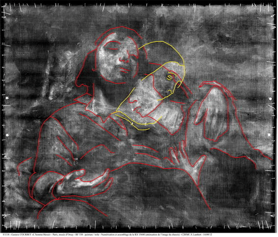 X-ray-radiograph-of-the-Gustave-Courbets-painting-Lhomme-blesse-Inv-No-RF-338-808출처Applied Physics A.png