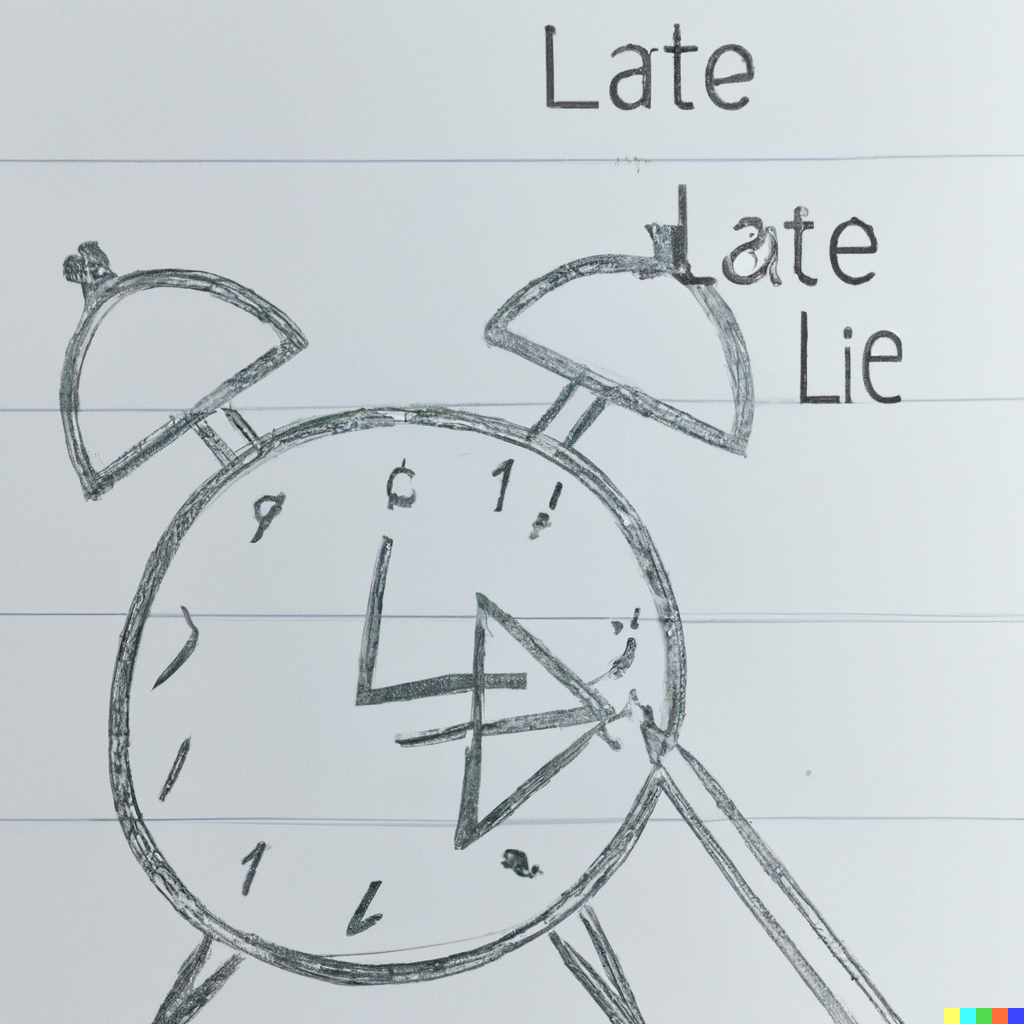 DALL·E 2023-09-12 10.50.28 - Pencil sketch for those who are late.png