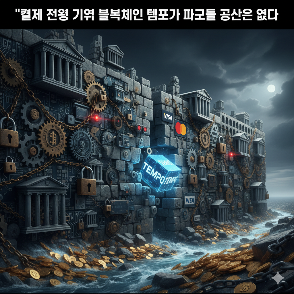 결제 전용 기업 블록체인 템포가 파고들 공간은 없다