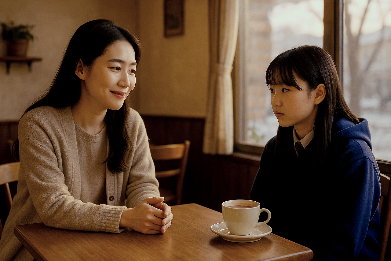 20250707_2035_Heartfelt Café Conversation_simple_compose_01jzjam7r7fb8ree2wgkp5hq7s.png