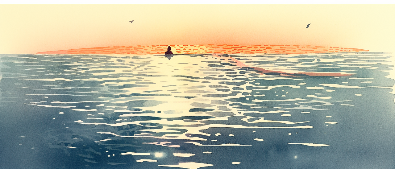 liaollet_white_water_color_drawing_of_a_female_swiming_at_sunse_d1b2e1af-ca9c-40be-aa7e-5c18db31dc05.png