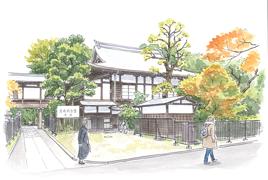 일본 도쿄의 우에노 공원(Ueno Park) 내에 위치한 키요미즈 관음당(Kiyomizu Kannon-dō Temple)**.png