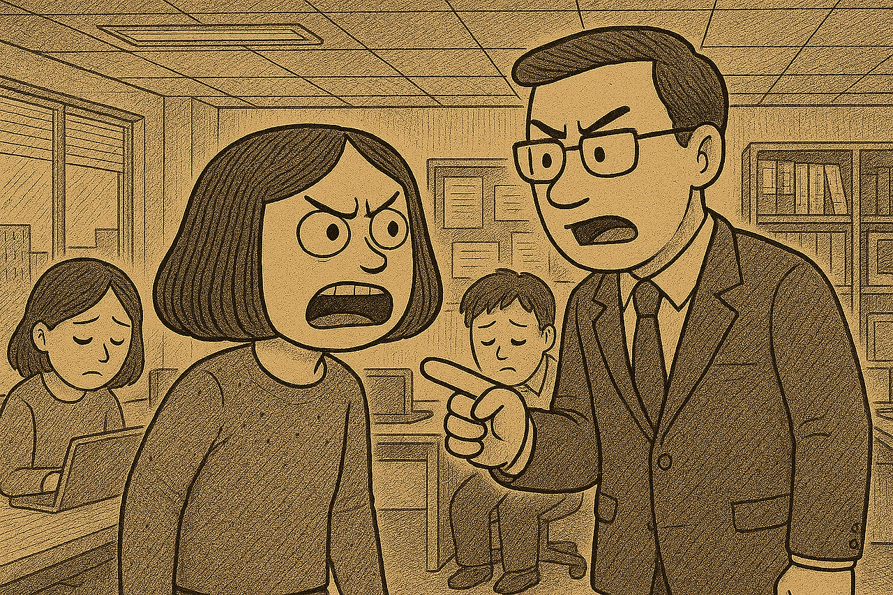 20250828_2115_사무실의 긴장된 대치_remix_01k3r9gxh7f9xr4qx3957j0yv3.png