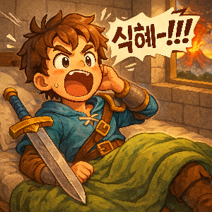 11. 그의 기상, 화산으로 비상.png