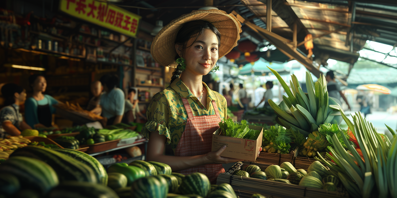 colehahn_In_a_Chinese_vegetable_market_an_Asian_woman_selling_45c2ecd7-f961-4930-863d-4353398d3cf4_1.png