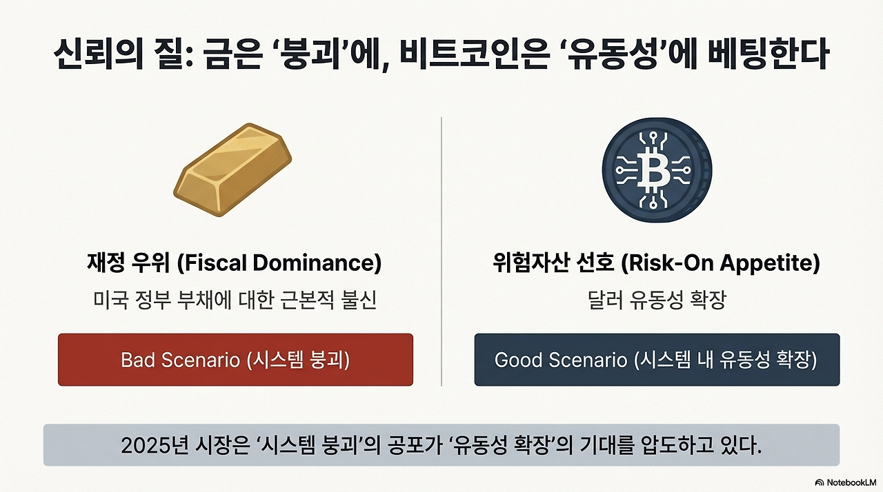 자산 제각각, 금·달러·비트코인 디커플링의 진실