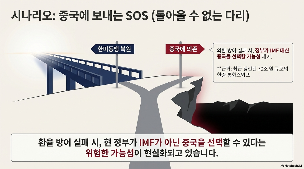 환율방어 위해 중국에 SOS? 위험한 시나리오