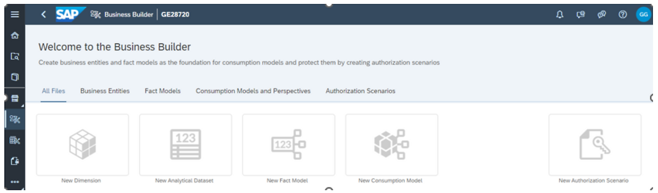 [그림 6-89] SAP DataSphere - Business Builder(Modeling).png