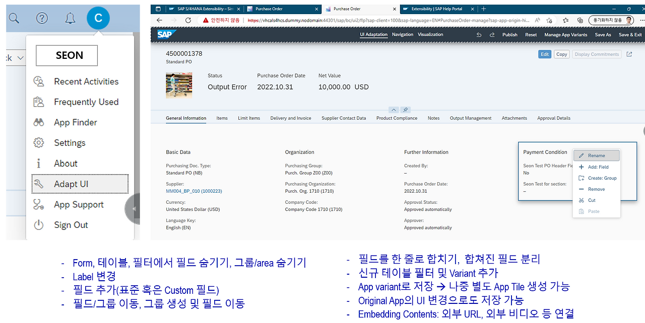 [그림 5-49] Key User Adaptation(Adapt UI).png