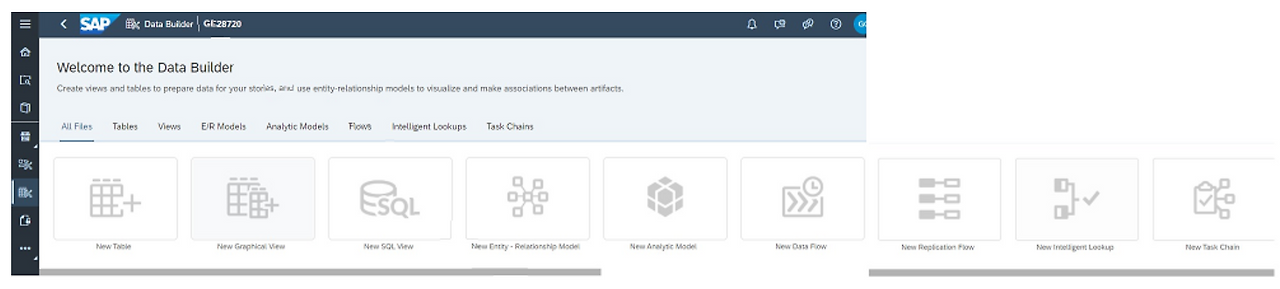 [그림 6-88] SAP DataSphere - Data Builder.png
