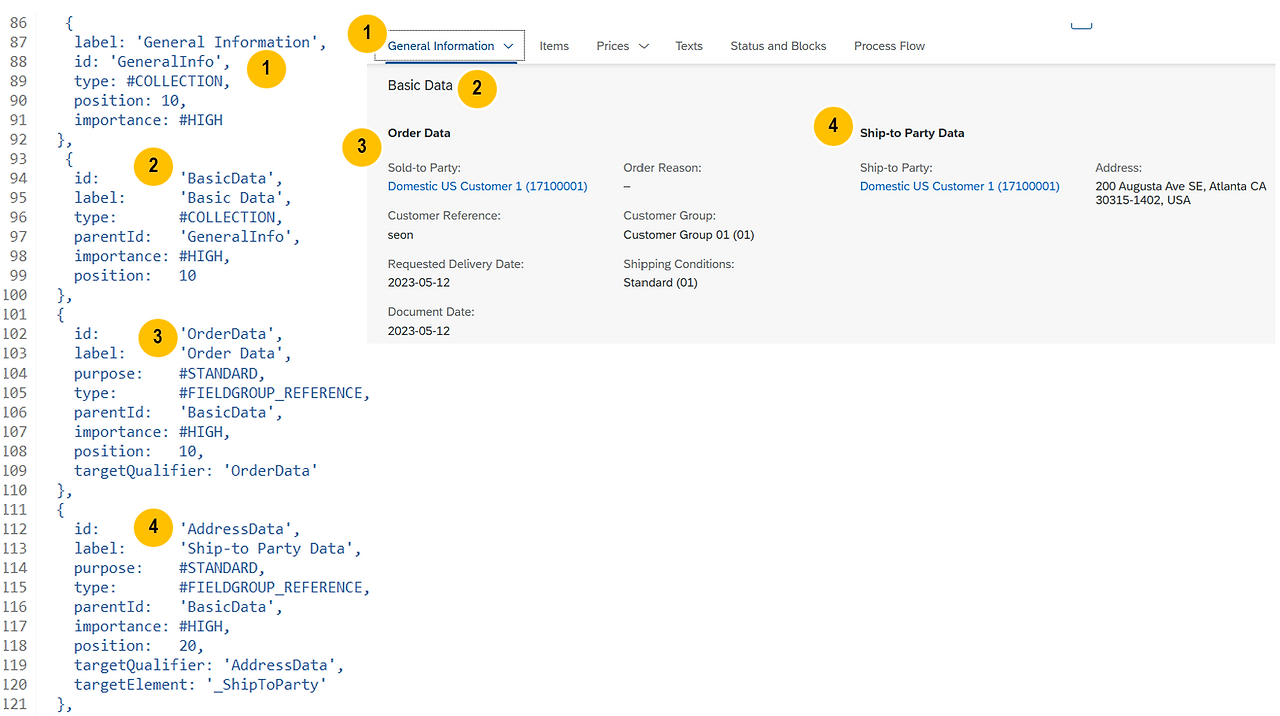 [그림 7-58] 표준 CDS View 참조 - Metadata Extension의 UI Annotation 선언 부분 2.png