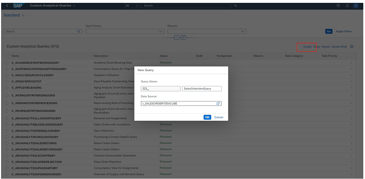 [그림 6-30] Custom Analytical Query 생성 - Step 1.png