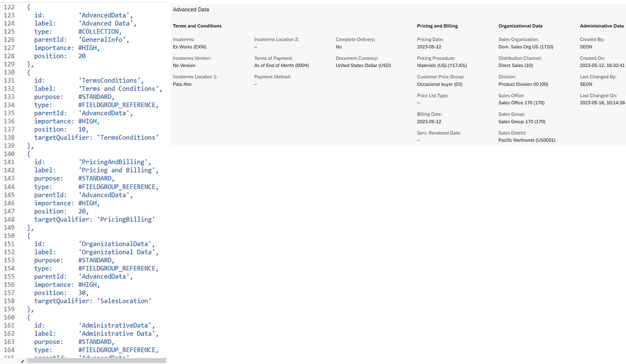 [그림 7-59] 표준 CDS View 참조 - Metadata Extension의 UI Annotation 선언 부분 3.png