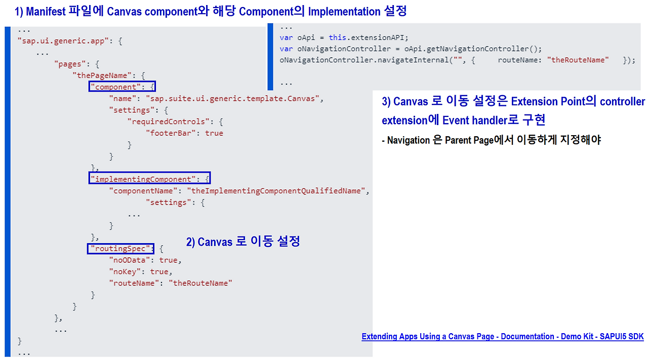 [그림 5-59] Extending Apps Using a Canvas Page.png