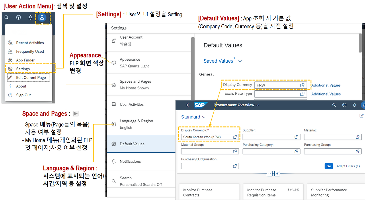 [그림 5-30] User Action Menu - Settings.png