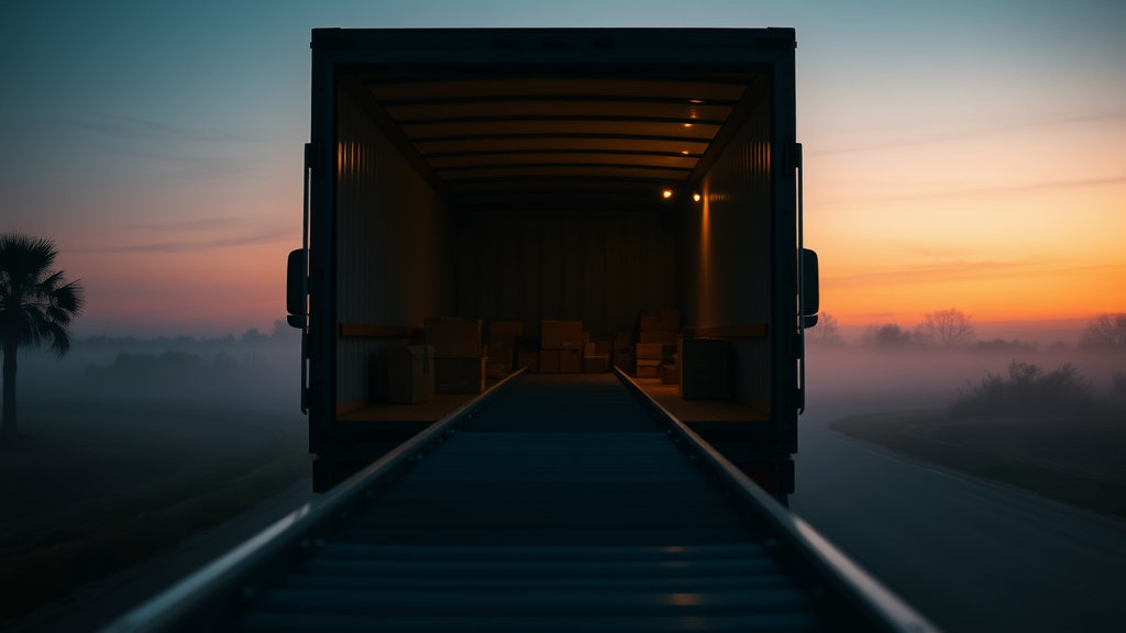 트럭으로 연결된 컨베이어벨트.png