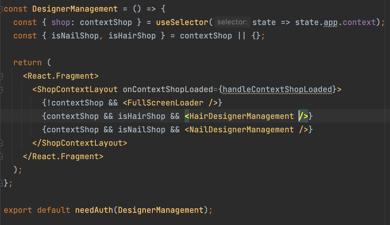 const shop contextShop } = useSelector ( selector state = state. opp context).png