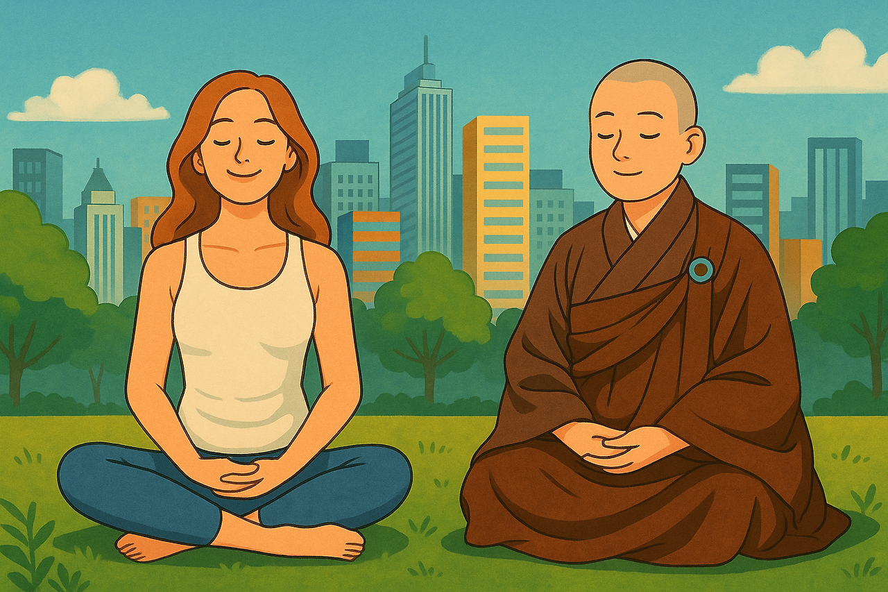 Serene Meditation in Urban Oasis.png