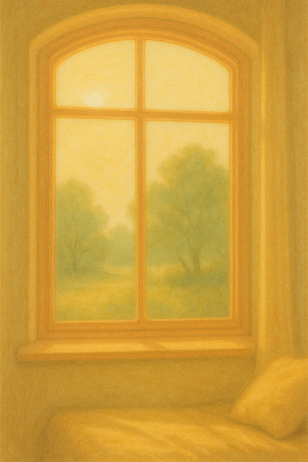 Sunlit Window with Gentle Landscape.png