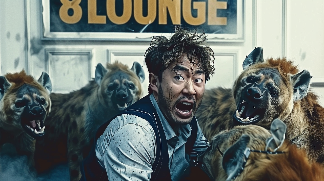 gongja6846_An_organizer_surrounded_by_4_hyenas_like_a_jungle._92bd54c2-1f20-4770-9acb-a53675fd02d1_3.png